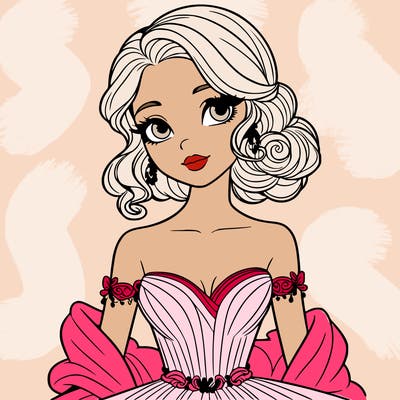 a pretty elegant lady