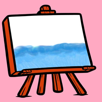 blank canvas