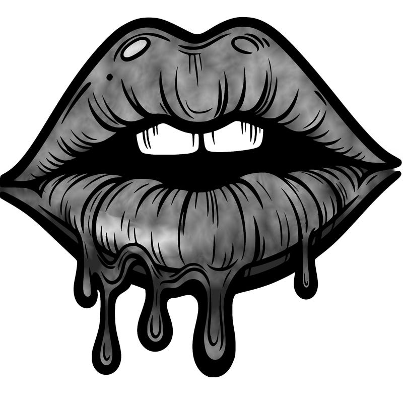 lips that look realistic and drip