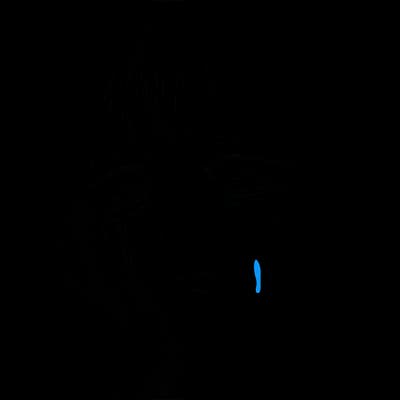 a realistic girl crying softy