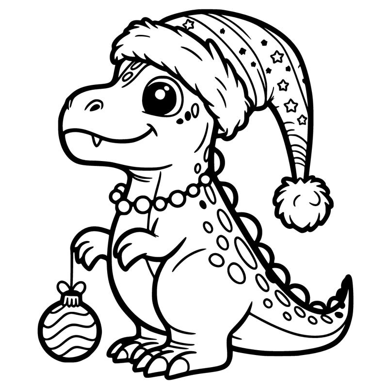 christmas dino