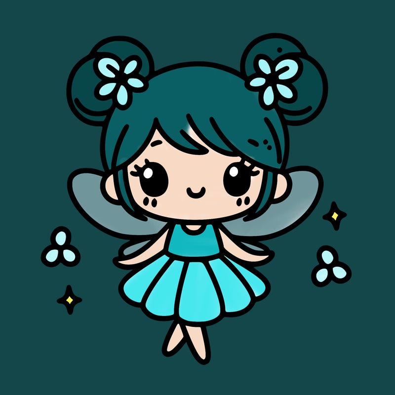 simple cute fairy