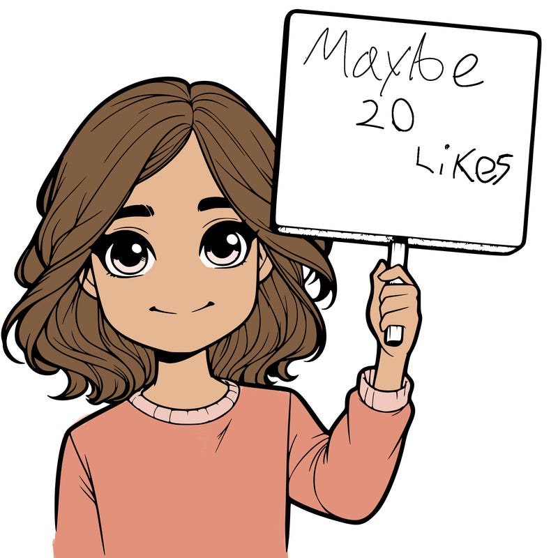 realistic girl holding up a sign