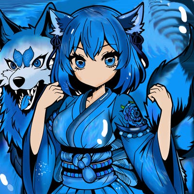 anime werewolf girl