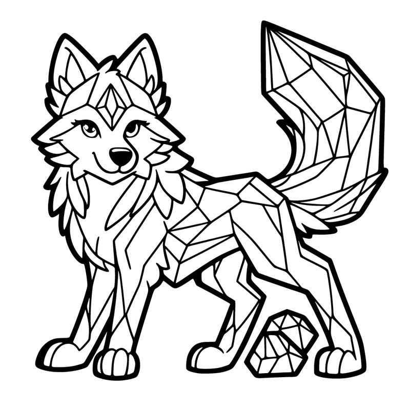 crystal wolf