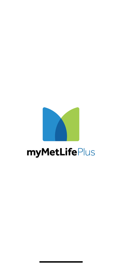 myMetLife Plus - myMetLife Plus app logo on a white splash screen