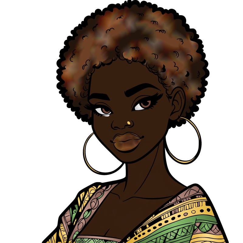 african woman
