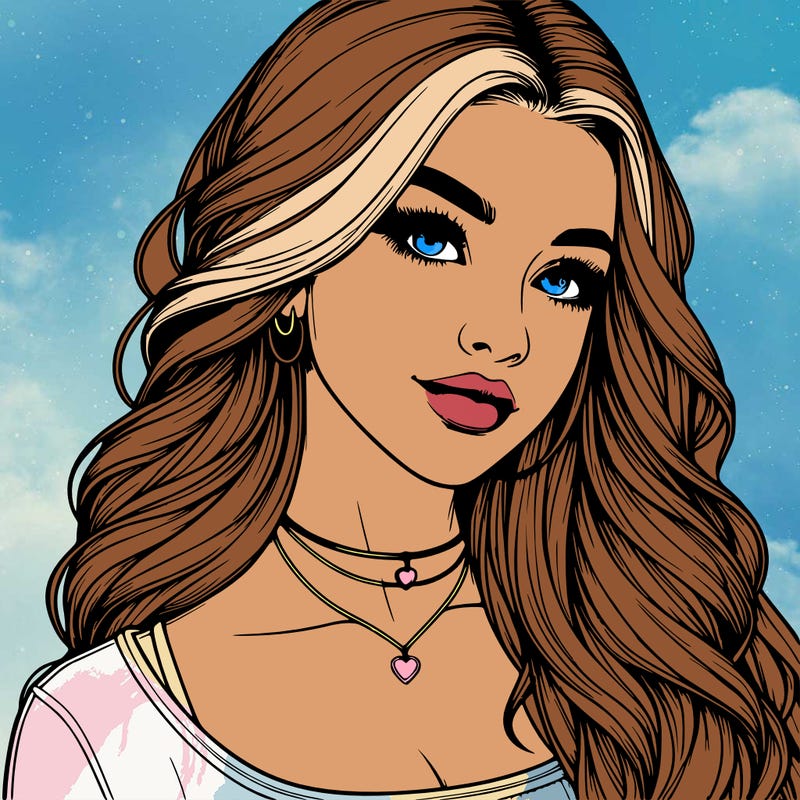 detailed realistic girl