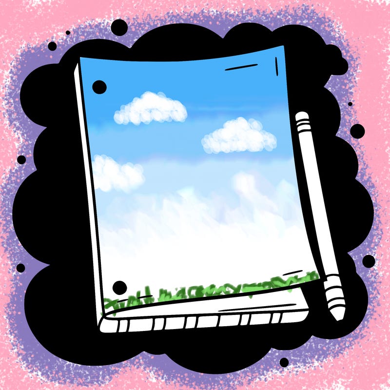 blank white paper