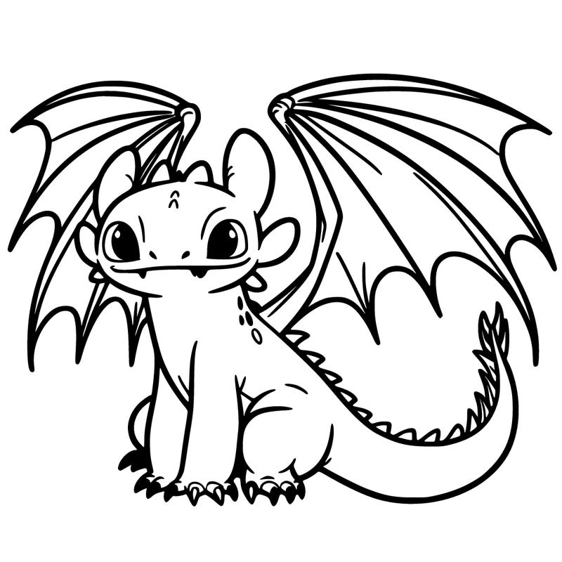 toothless dragon