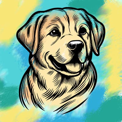 realistic dog