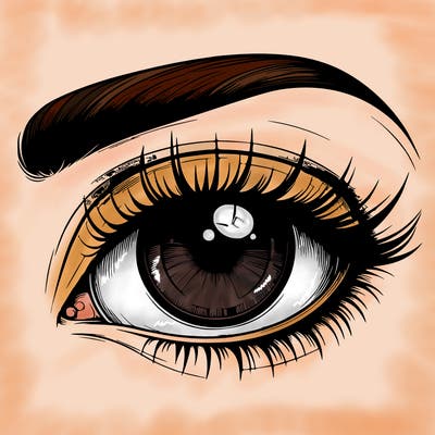 realistic eye