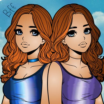 realistic twin sisters