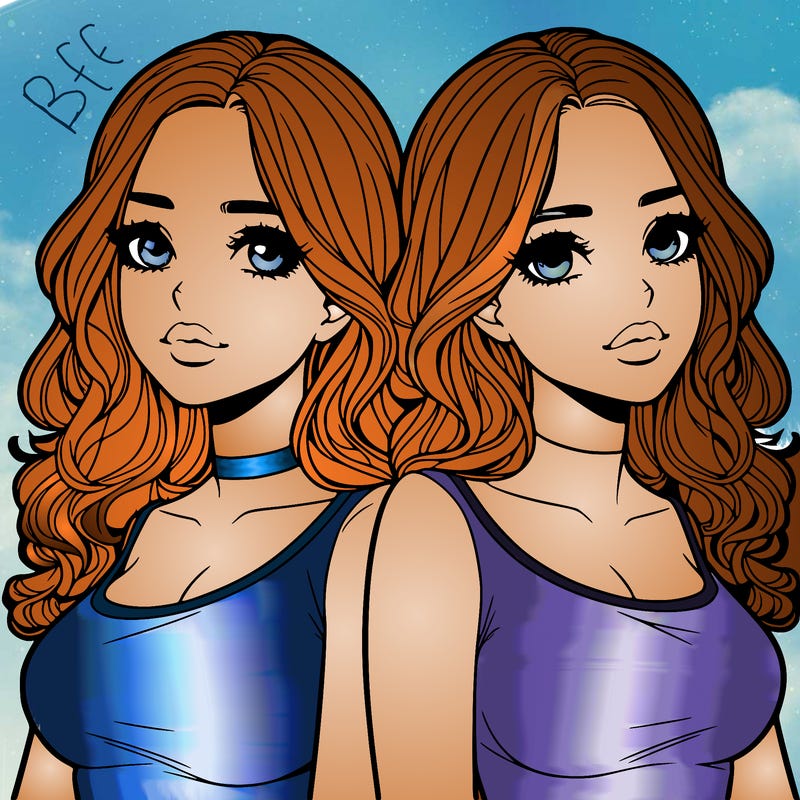 realistic twin sisters