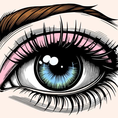 realistic eye