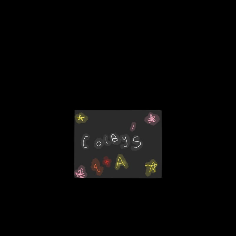 girl holding a blank sign in a long sleeve crop top