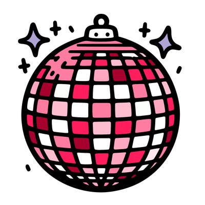 a disco ball