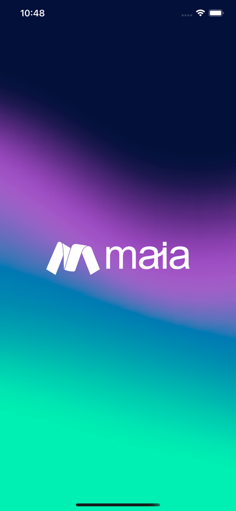 MaiaLearning - MaiaLearning app logo on a colorful gradient background
