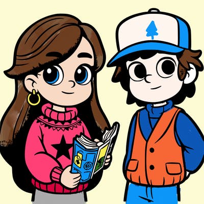 gravity falls mabel and dipper