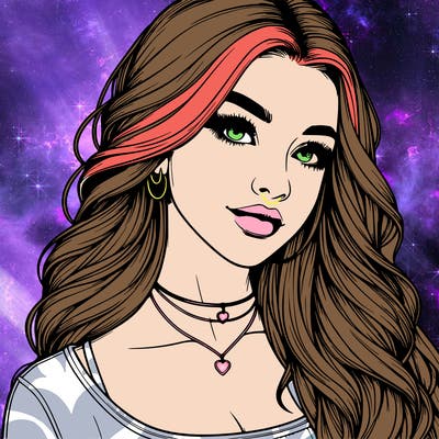 detailed realistic girl