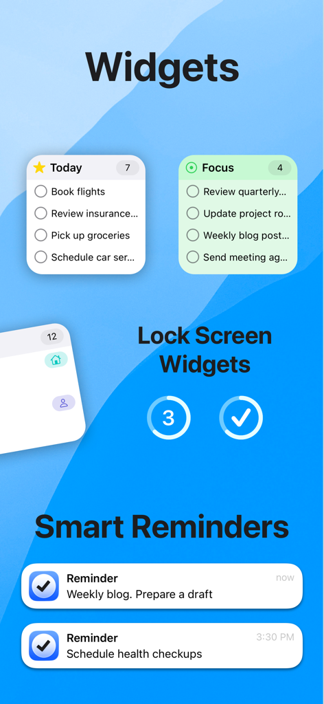 Task Flow: Tasks & Checklists - Productivity App | MWM