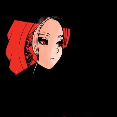 a realistic girl, spray painting