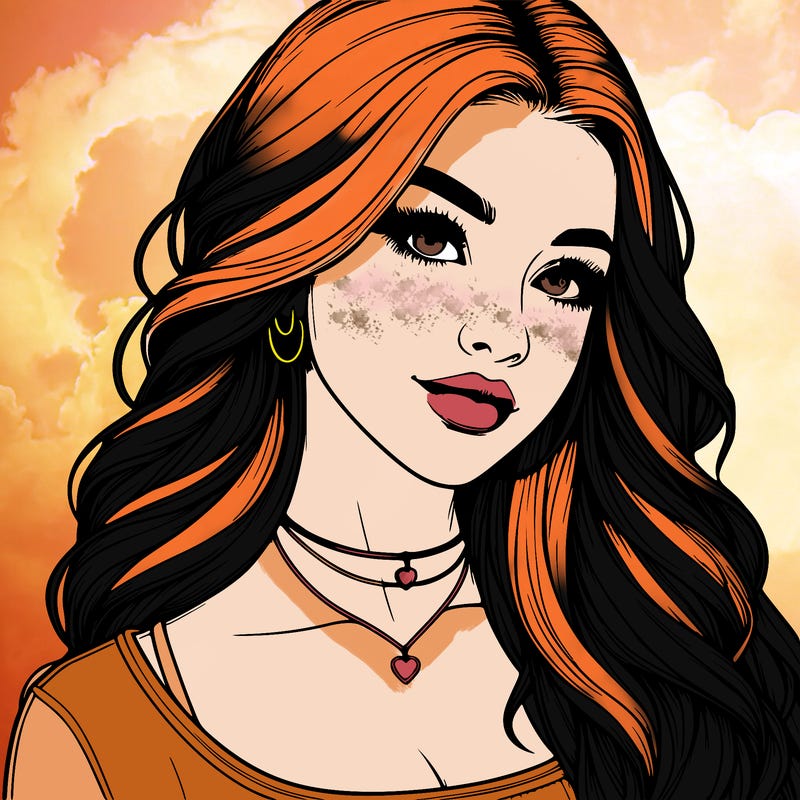 detailed realistic girl