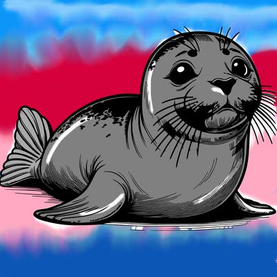 realistic seal