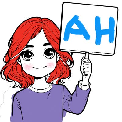 realistic girl holding up a sign