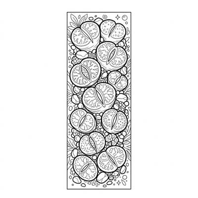 Discover the unique beauty of Lithops, the 'living stones', with this detailed coloring bookmark. Perfect for plant enthusiasts, this printable design invites you to color intricate succulents and create a personalized reading accessory.