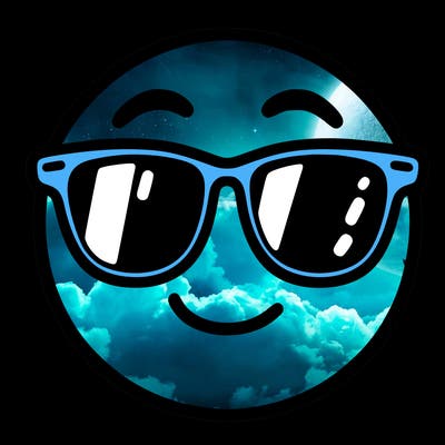 emoji with sunglasses