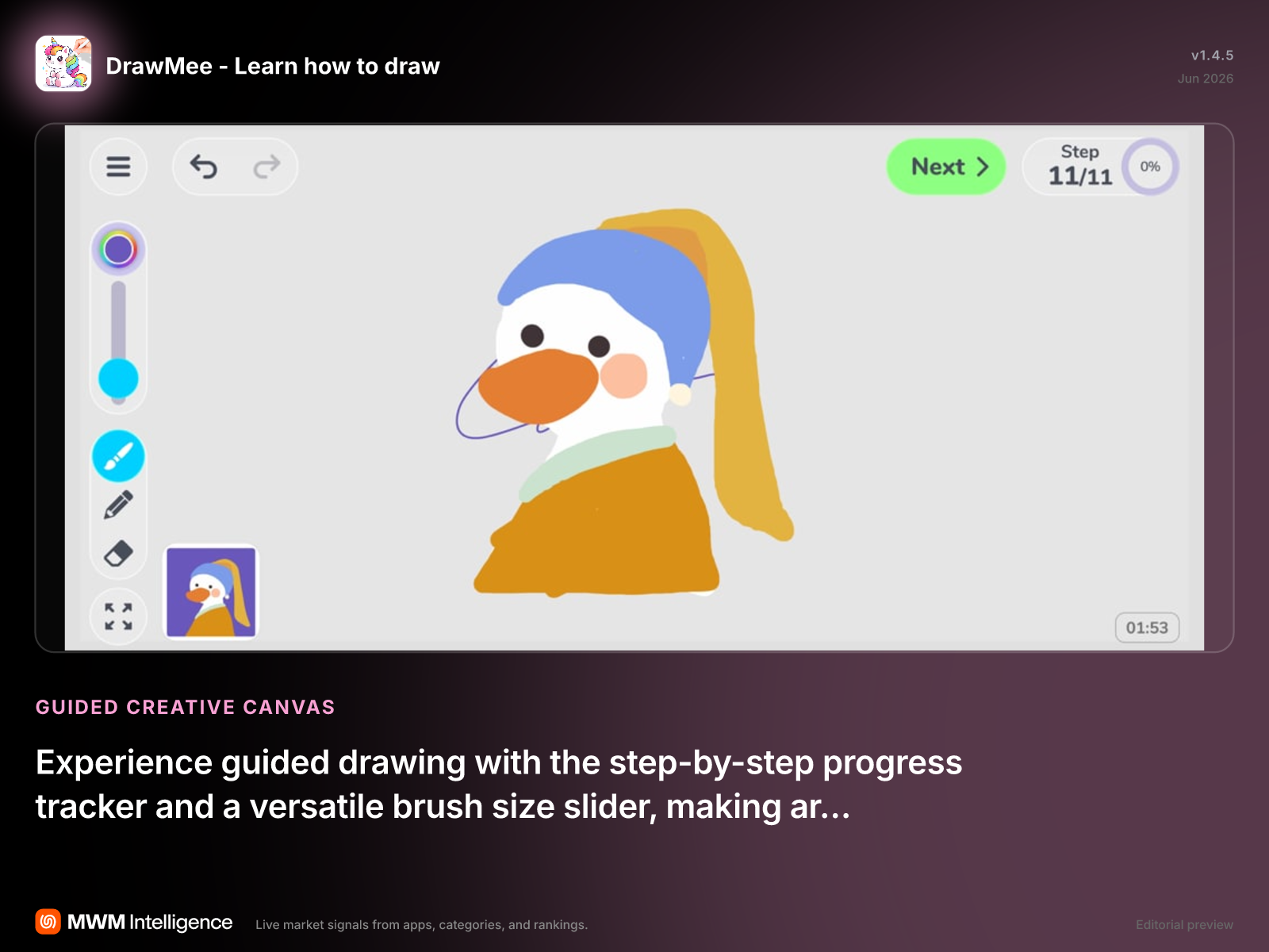 DrawMee - Learn how to draw - Education App | MWM