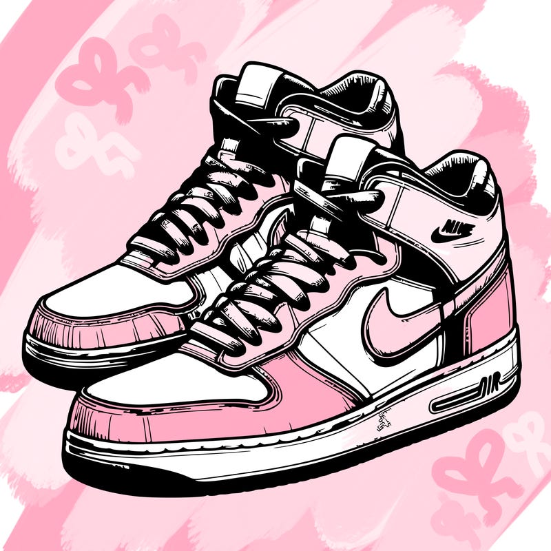 realistic nike air shoes