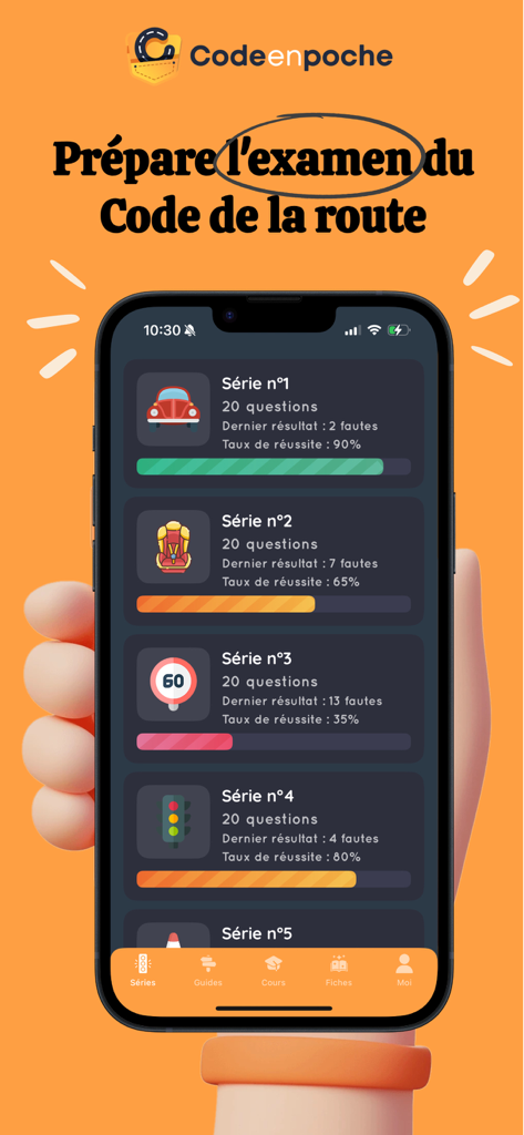 Code de la route 2026 - France | Réussissez l'examen facilement
