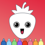 Fruit Coloring for Kid Toddler - App Icon