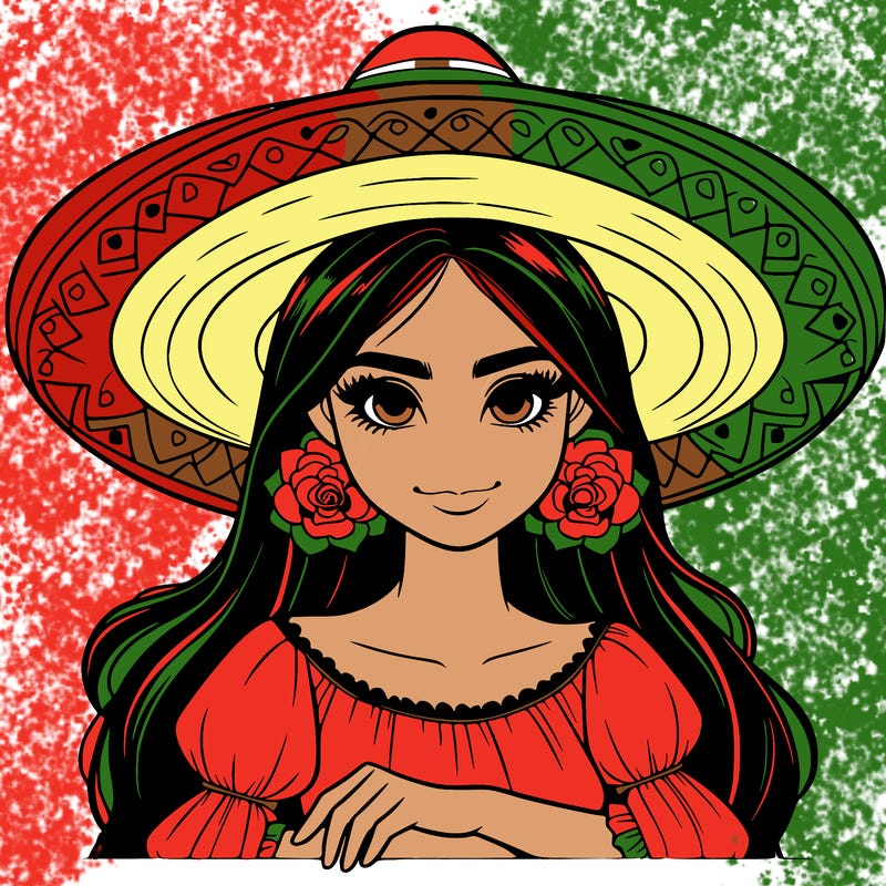 mexican girl that is super pretty and realistic