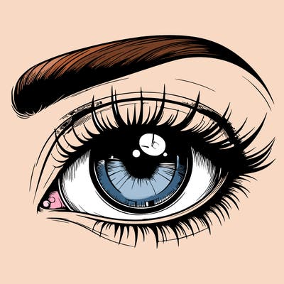 realistic eye