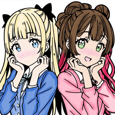 two anime girls