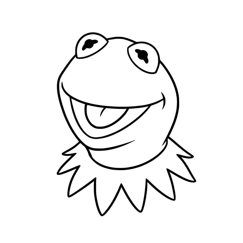create kermit the frogs head