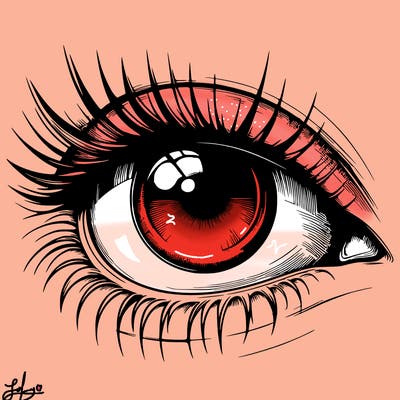 realistic eye