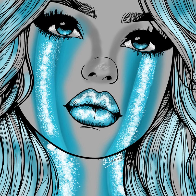 really realistic girl with lips