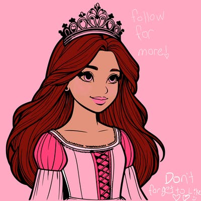 a realistic medieval princess with a tiara