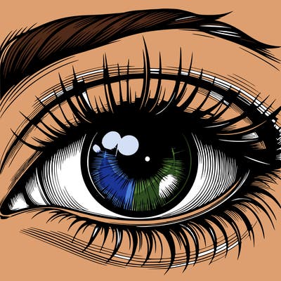 realistic eye