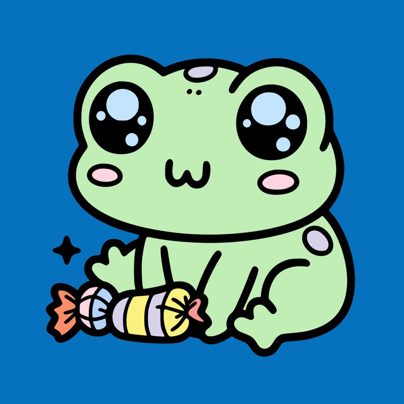 cute cute cute frog