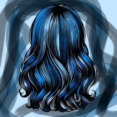 hair relistic  girl