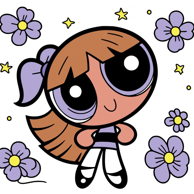 a powerpuff girl