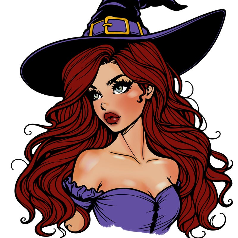 realistic witch