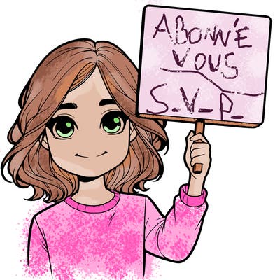 realistic girl holding up a sign