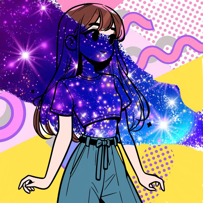 girl in a cute crop top