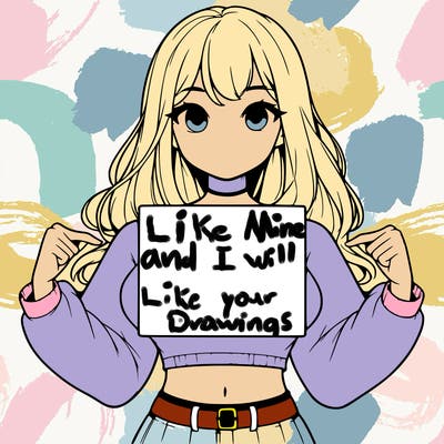 girl holding a blank sign in a long sleeve crop top